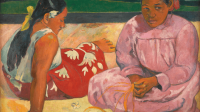 Affiche de l'exposition Bonjour Monsieur Gauguin ! au Musée des Beaux-Arts de Budapest