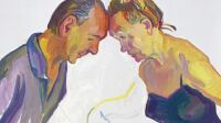 Maria Lassnig, Ehepaar, Kunsthaus Zürich Ehepaar de Maria Lassnig, exposition Maria Lassnig et Edvard Munch au Kunsthaus Zürich