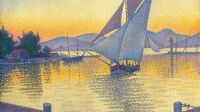 Le Port au soleil couchant, Opus 236 de Paul Signac, exposition Signac au Kunsthal Rotterdam