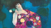 Hermen Anglada Camarasa, Femme de Grenade, 1914, Kunsthalle München Femme de Grenade d'Hermen Anglada Camarasa, exposition Barcelone moderne à la Kunsthalle de Munich