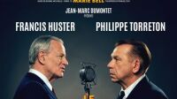 Francis Huster et Philippe Torreton dans Le Discours d'un roi, Théâtre du Gymnase