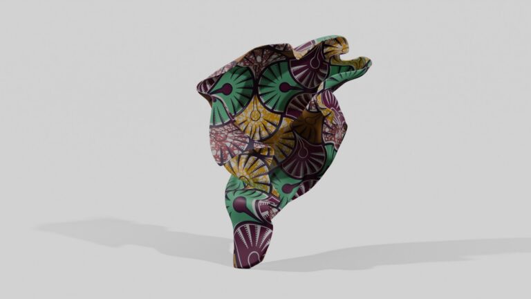 Yinka Shonibare, Abstract Bronze VIII, 2026