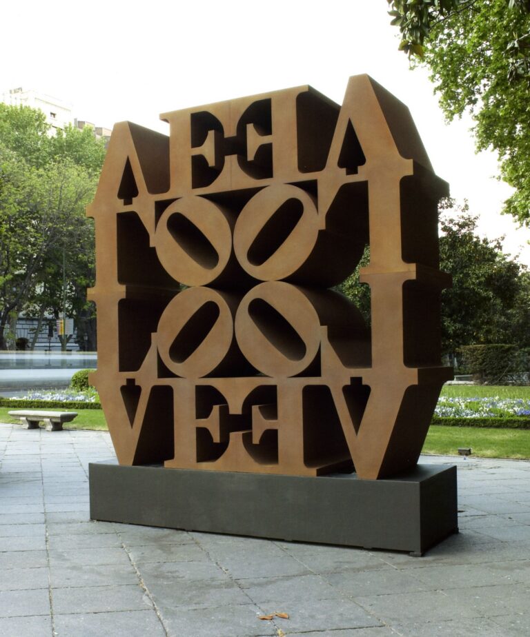 Robert Indiana, LOVE Wall, 1966-2006