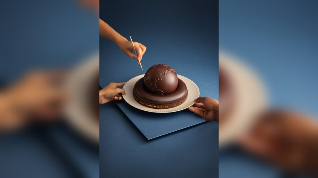 Bûche de Noël 2026 Alchimie de l'École Ducasse