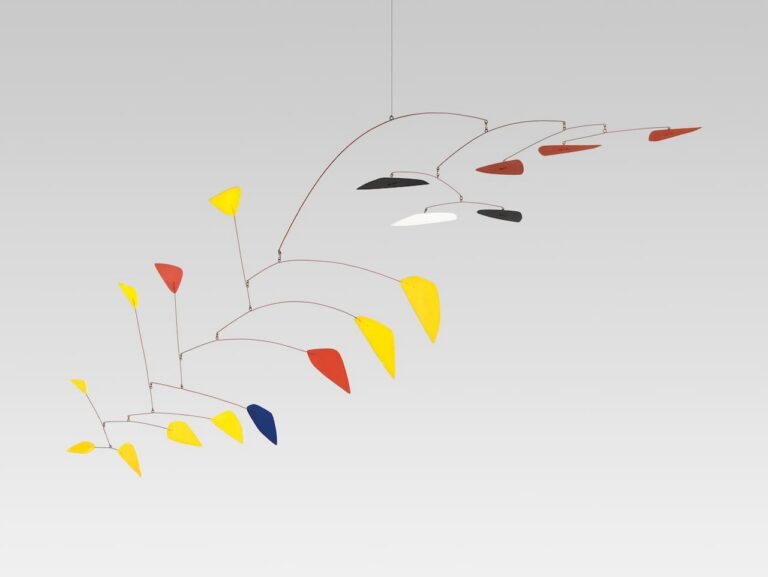 Alexander Calder, Mobile sur deux plans, 1962