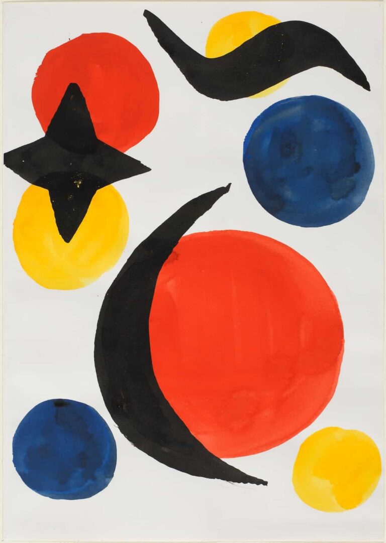 Alexander Calder, Le Soleil et la Lune, 1965