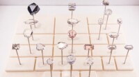 Exposition Du Grand Moghol au Roi Soleil : les diamants de Tavernier Répliques des diamants de Tavernier présentées par L’École des Arts Joailliers, exposition Du Grand Moghol au Roi Soleil à Lyon