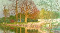 Émile Claus, Le Châtaignier, 1906 Exposition L’impressionnisme, une histoire belge, La Boverie, Liège