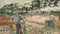 Jenny Montigny, Les Bégonias (Le Jardinier), 1913 Exposition Jenny Montigny, MSK Gand