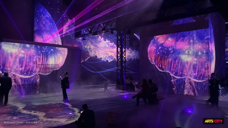 L'Atelier des Lumières plonge dans l'océan L'Atelier des Lumières plonge dans l'océan