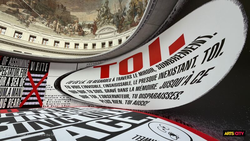 Le choc des images à la Bourse de Commerce