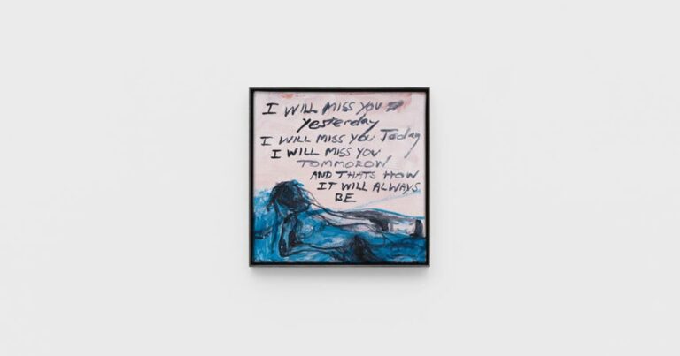 Exposition Tracey Emin, galerie White Cube Paris