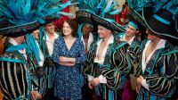 Janet Pharaoh en coulisses du Moulin Rouge