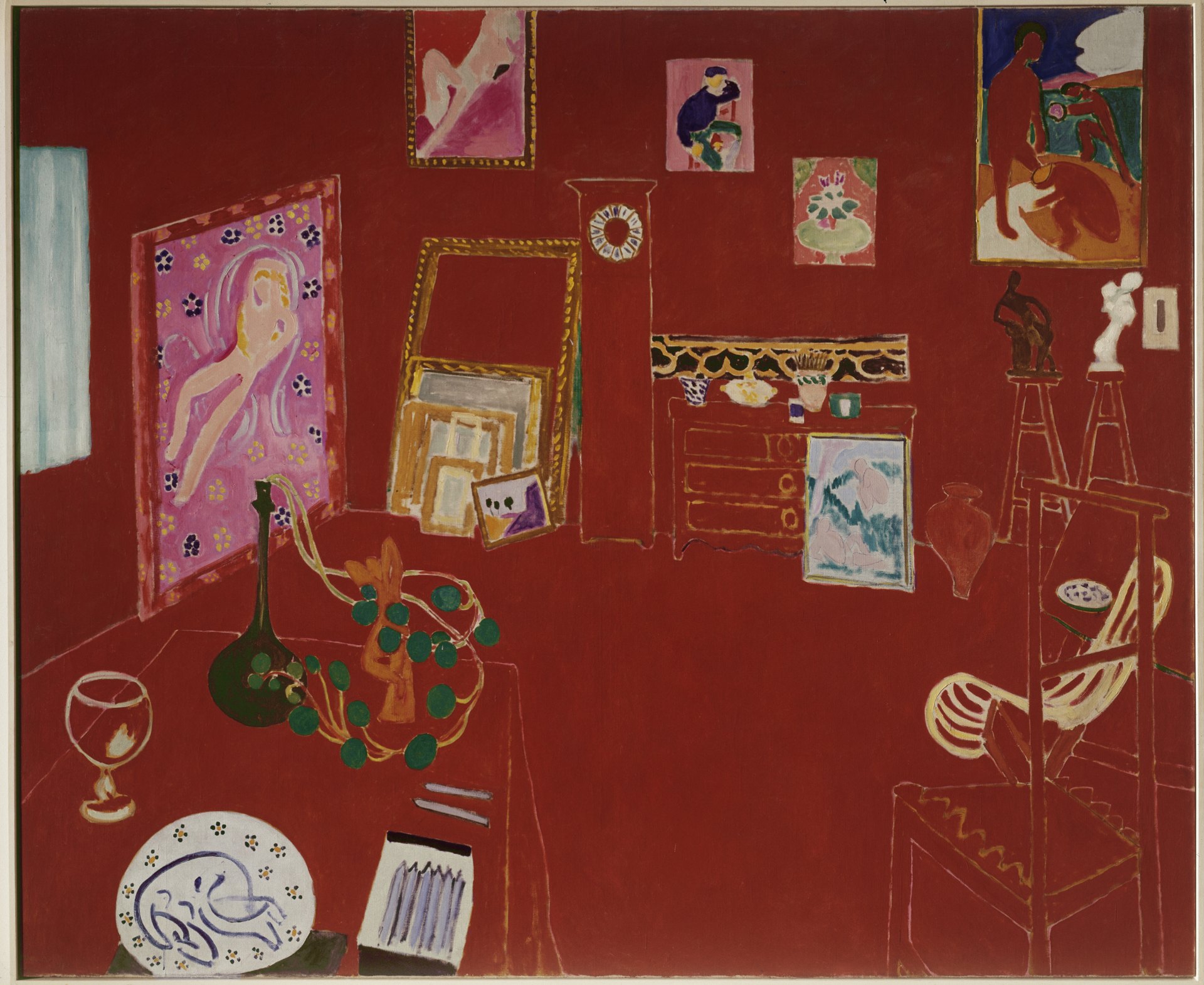 Henri Matisse, L'Atelier rouge, 1911, The Museum of Modern Art, New York