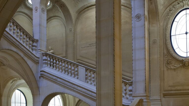 Escalier Lefuel, aile Richelieu, musée du Louvre