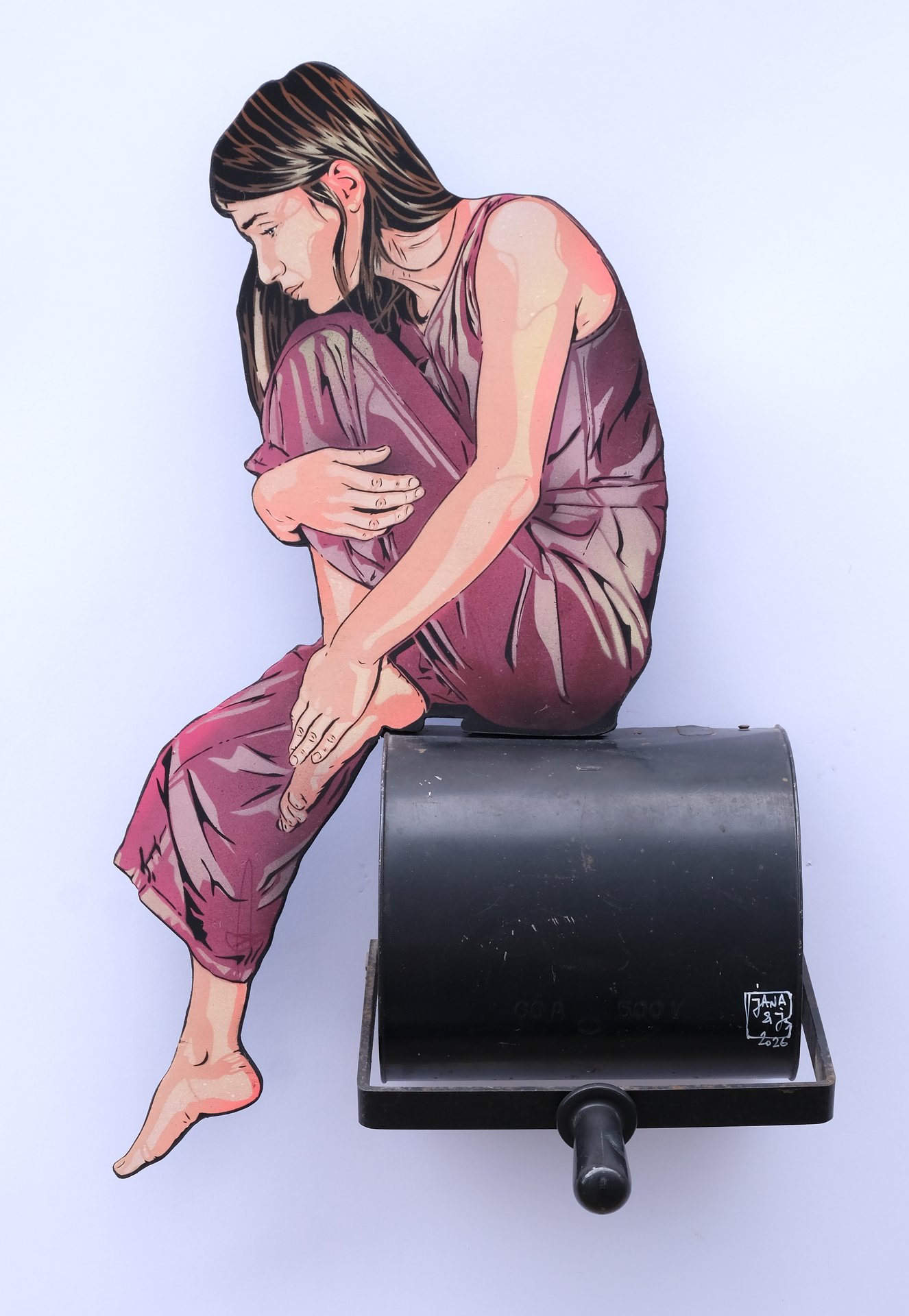 Street Art Denfert&nbsp;: Jana & JS
