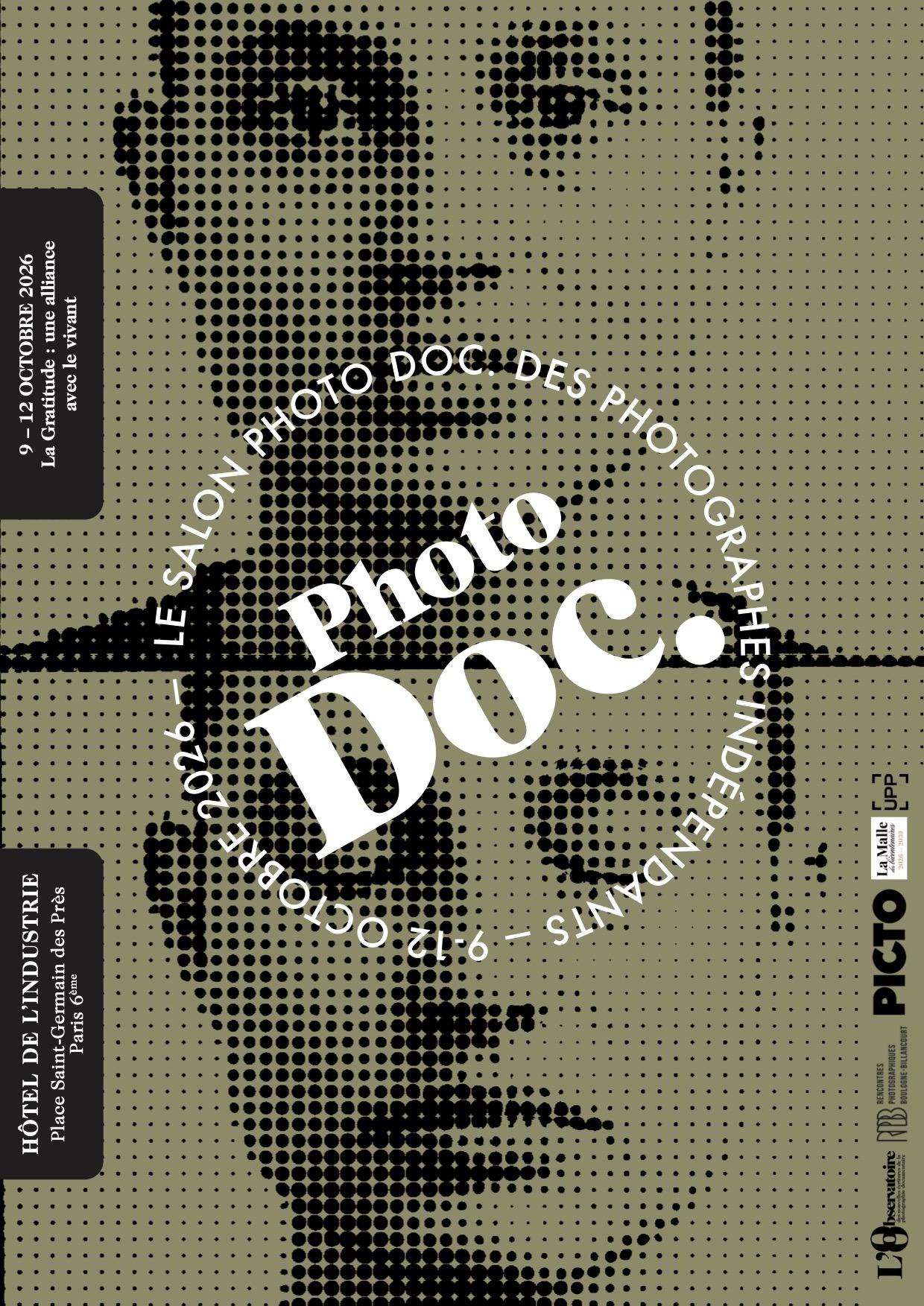 Affiche du Salon Photo Doc. des photographes indépendants 2026