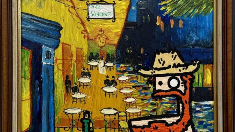 Street Art Denfert, fresque de Toctoc